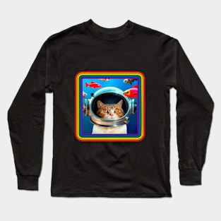 SWIMMIN WITH THE FISHES Long Sleeve T-Shirt